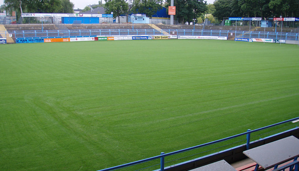 Umbau des Stadion des Chemnitzer FC